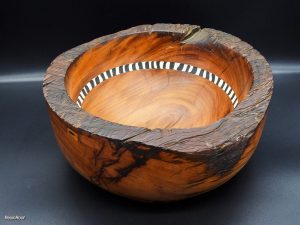 Zebrawood bowl